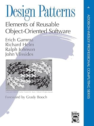 Design Patterns: Elements of Reusable Object-Oriented Software book cover